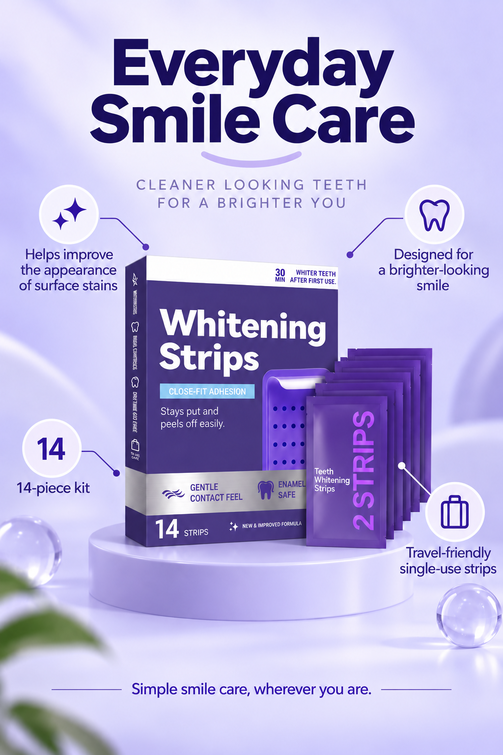 VioletBright™ Purple Whitening Strips
