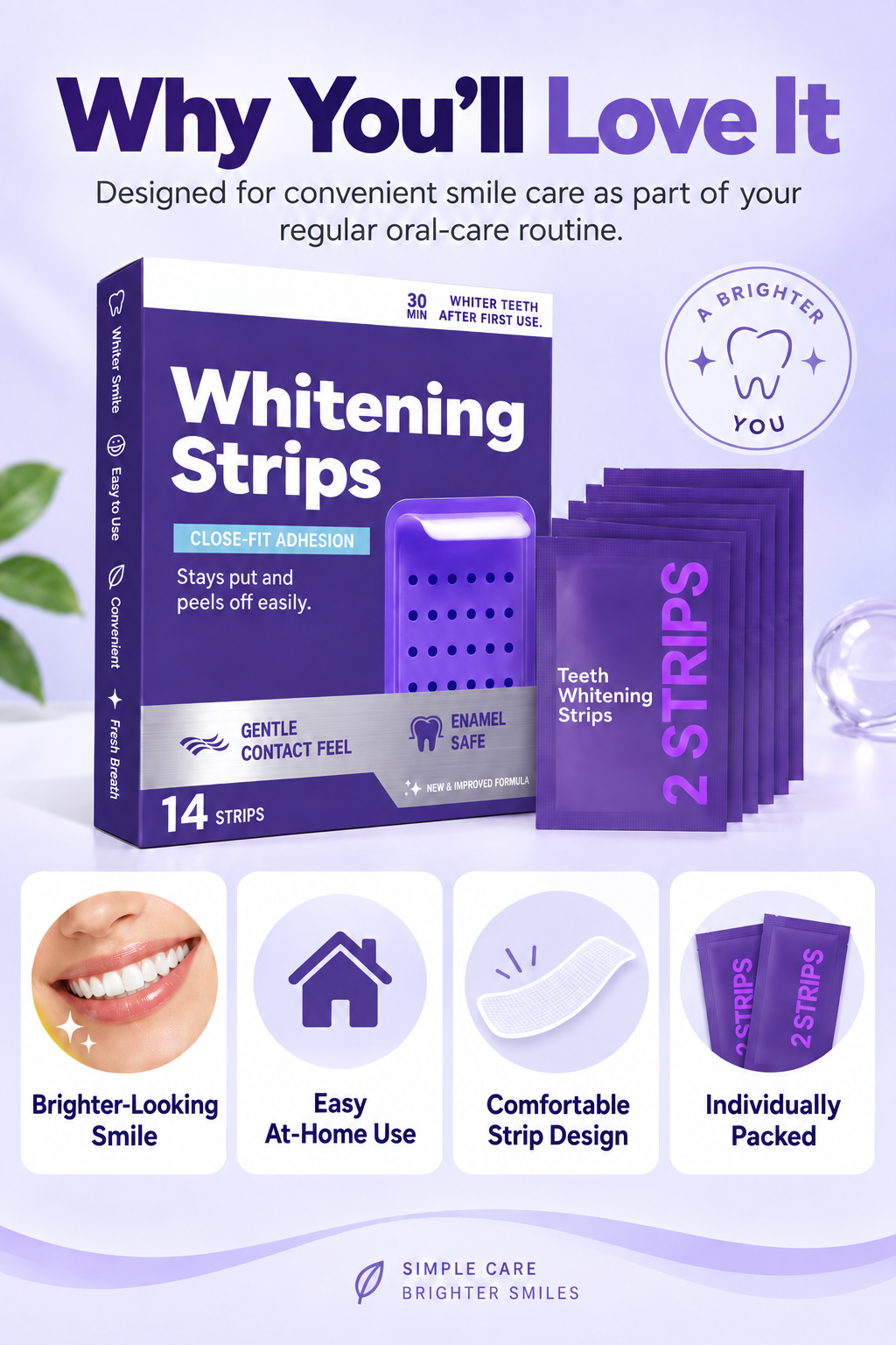VioletBright™ Purple Whitening Strips