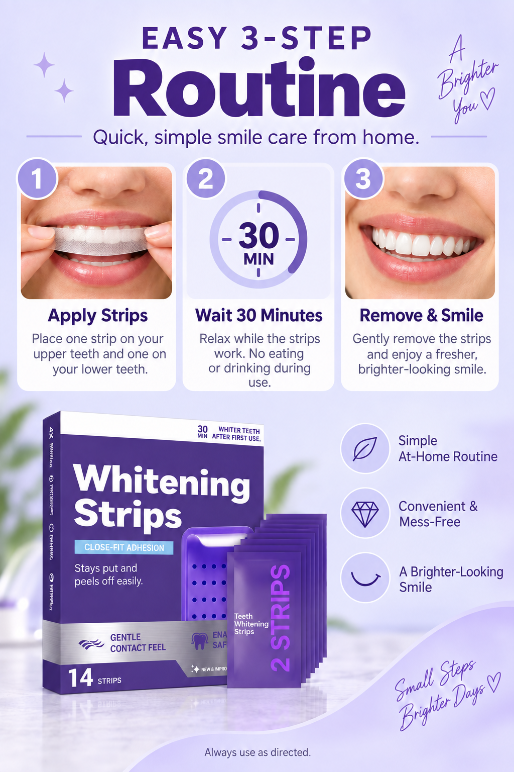 VioletBright™ Purple Whitening Strips