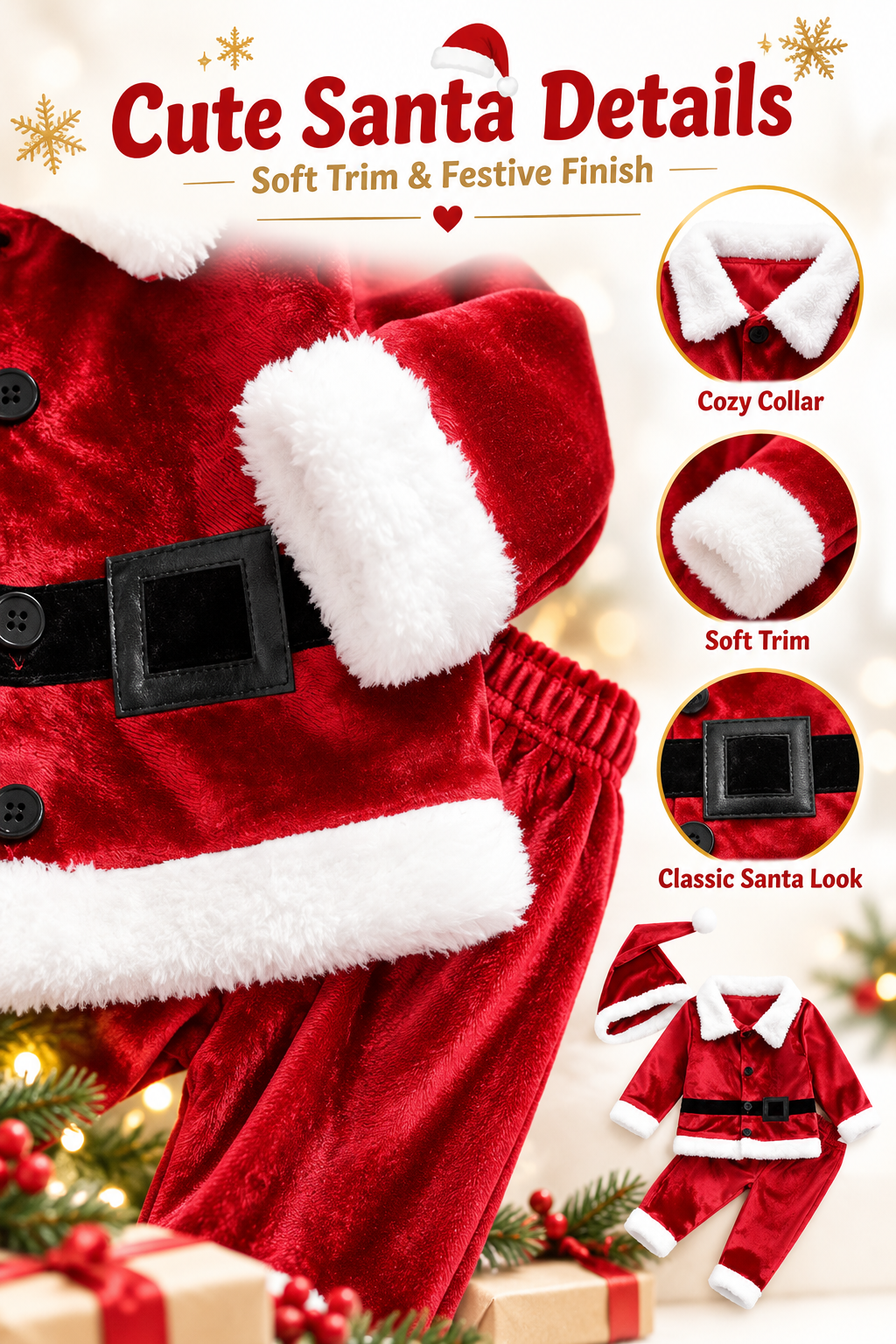 SantaSnuggle™ Velvet Christmas Set 🎅🎄
