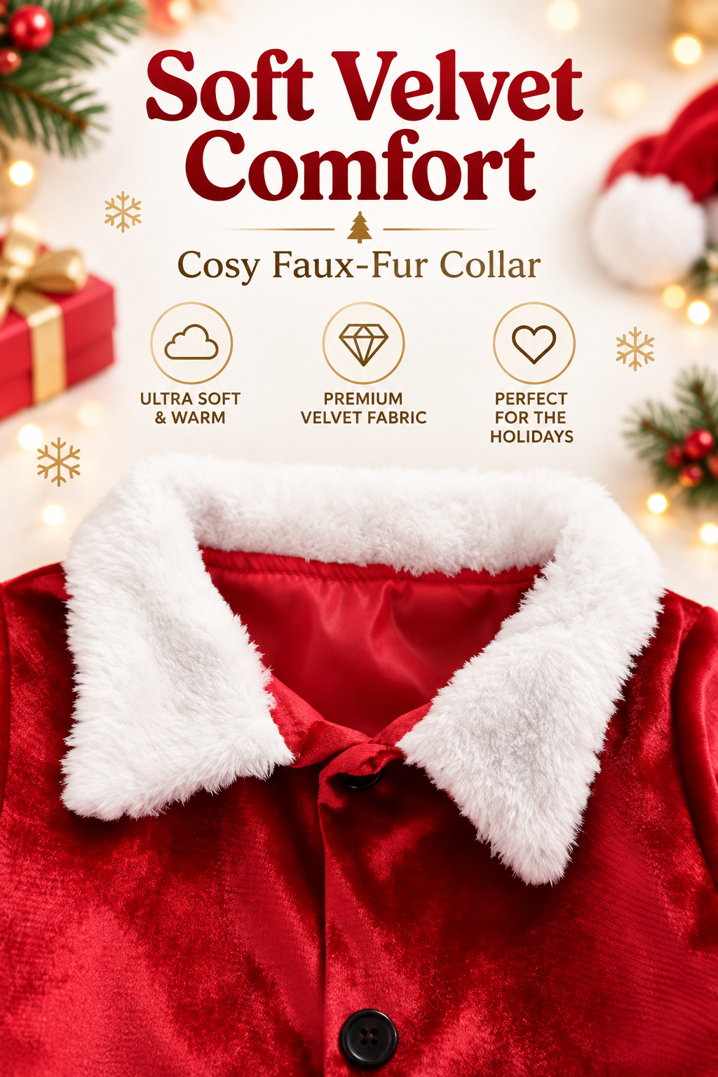 SantaSnuggle™ Velvet Christmas Set 🎅🎄