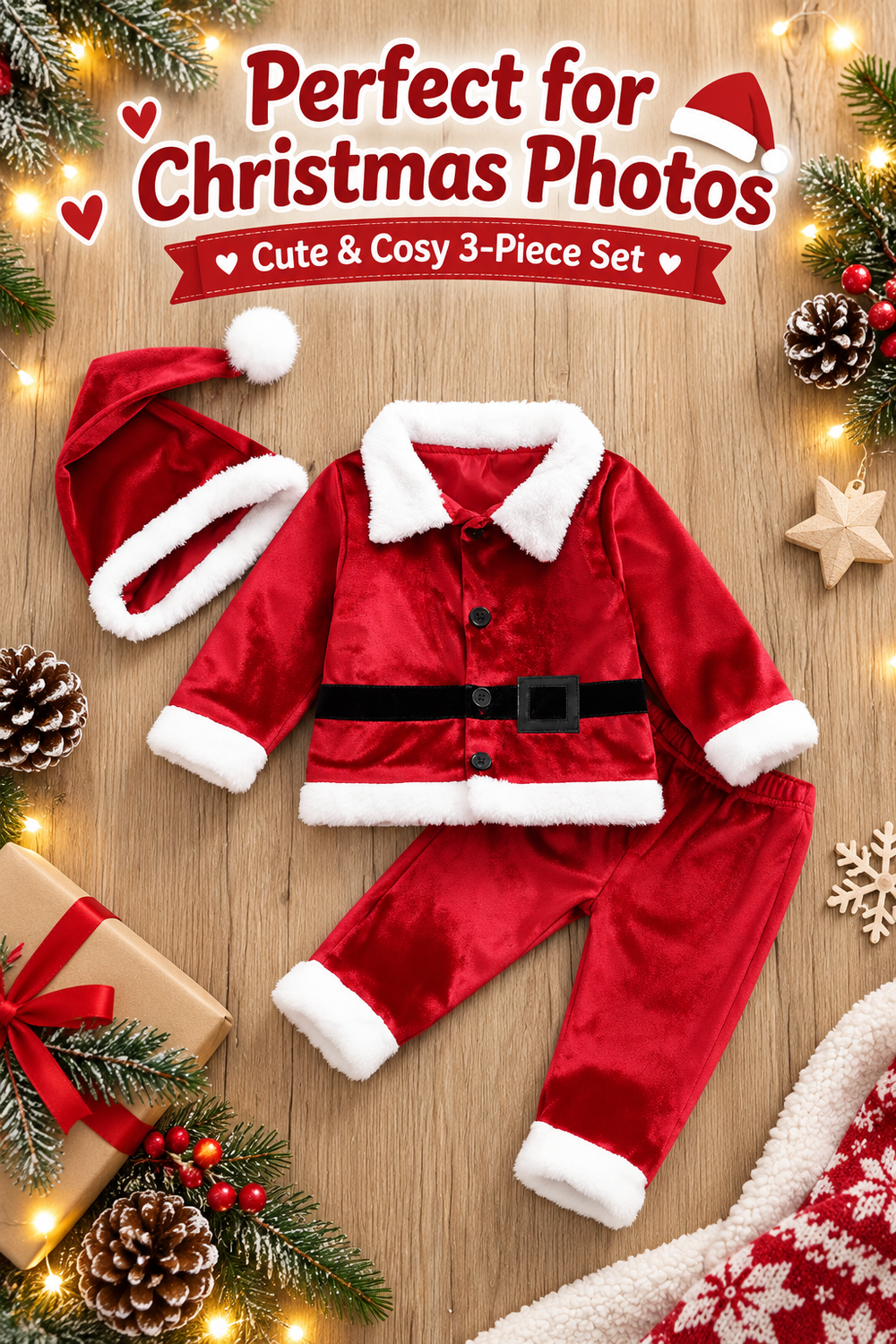SantaSnuggle™ Velvet Christmas Set 🎅🎄