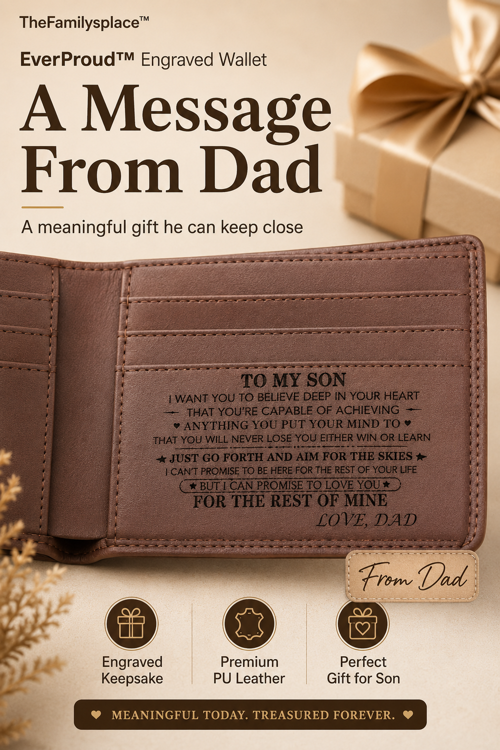 EverProud™ Engraved Wallet