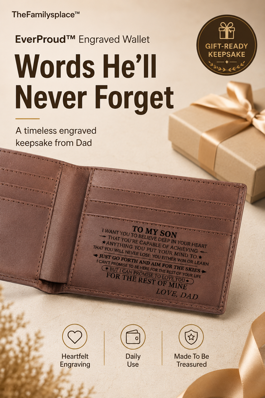 EverProud™ Engraved Wallet