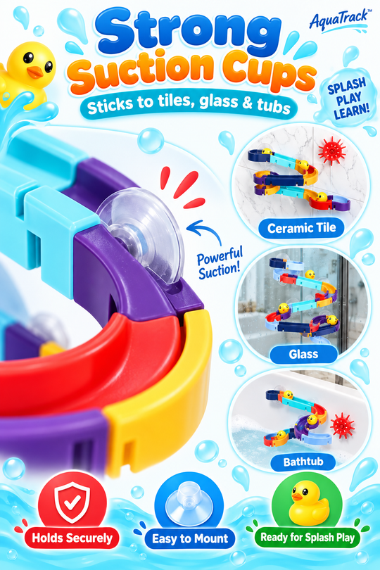 AquaTrack™ – Build, Splash & Play! 🛁💦