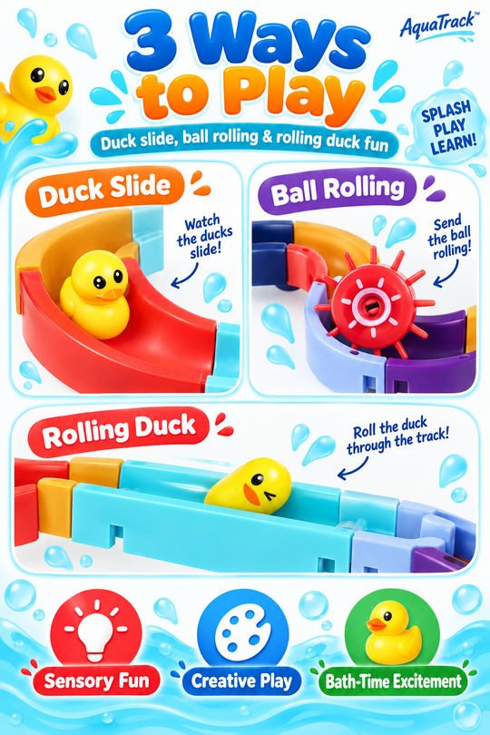 AquaTrack™ – Build, Splash & Play! 🛁💦
