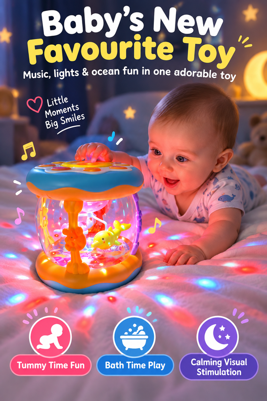 OceanGlow™ Tummy Time Projector