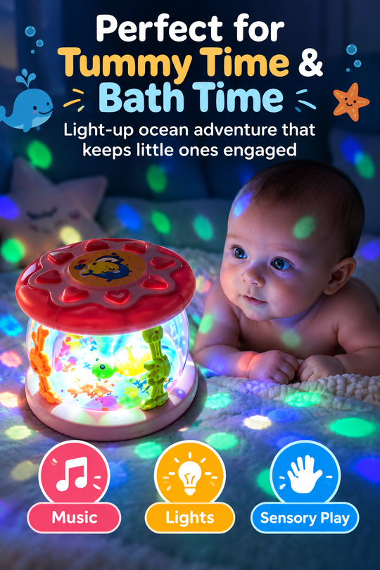 OceanGlow™ Tummy Time Projector