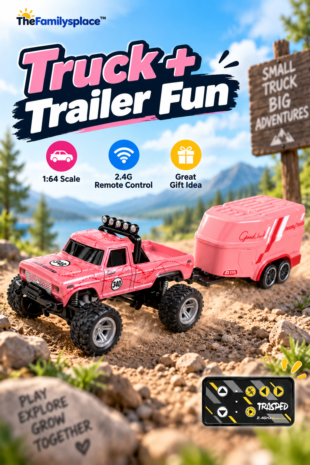 MiniRaptor™ RC Monster Truck