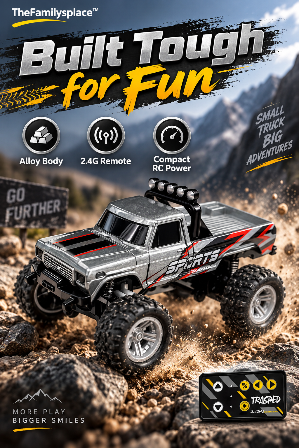 MiniRaptor™ RC Monster Truck