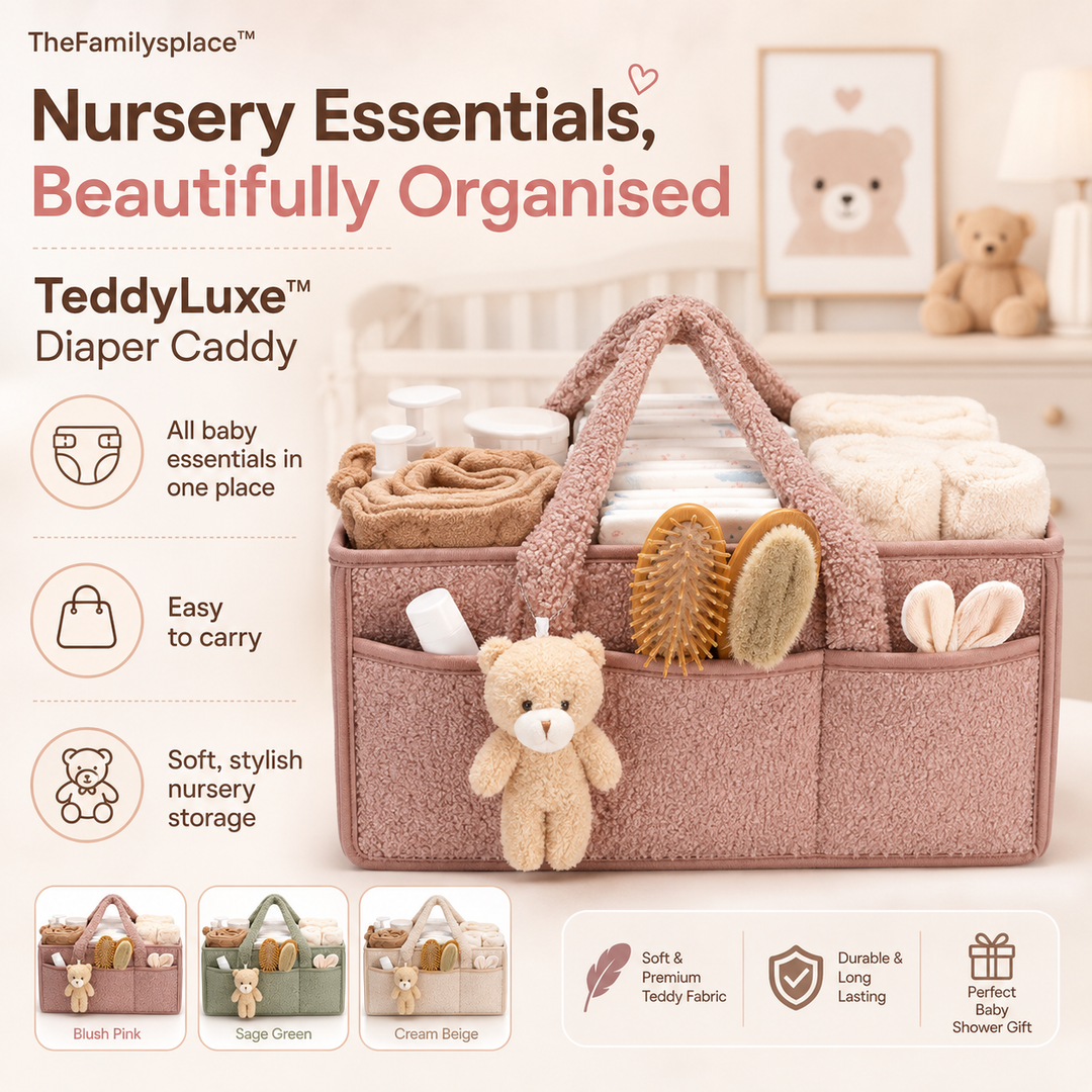 TeddyLuxe™ Diaper Caddy
