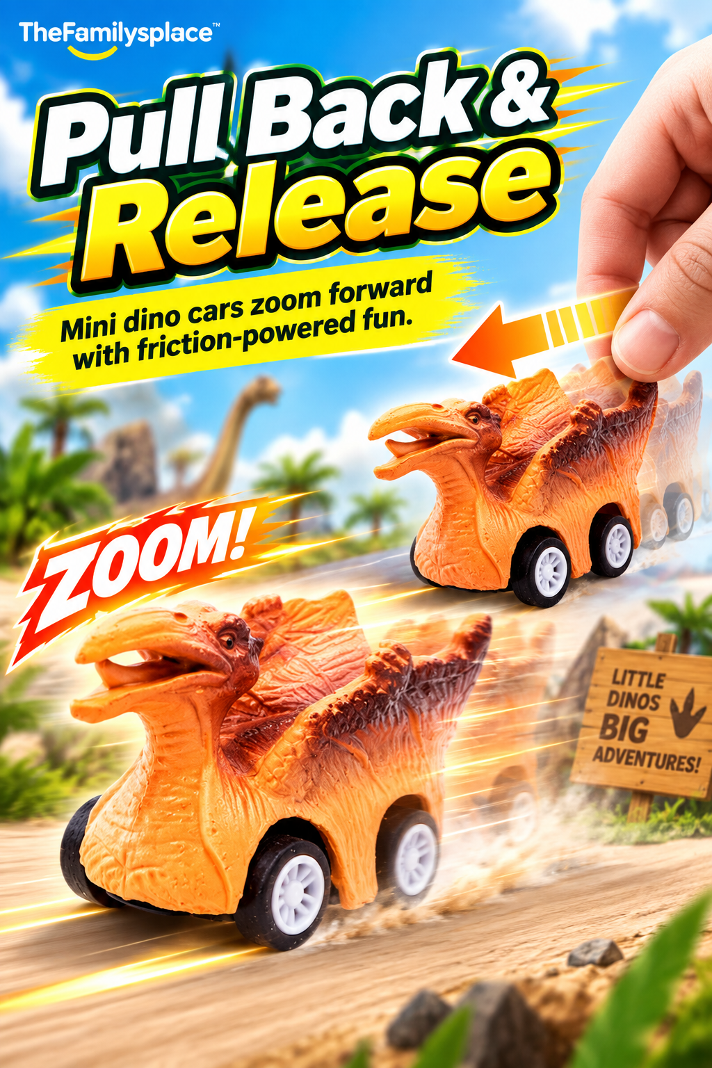 RoarHauler™ Dinosaur Truck