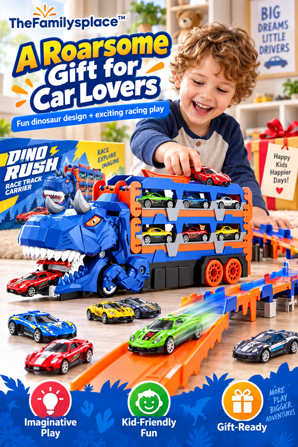 DinoRush™ Race Track Carrier