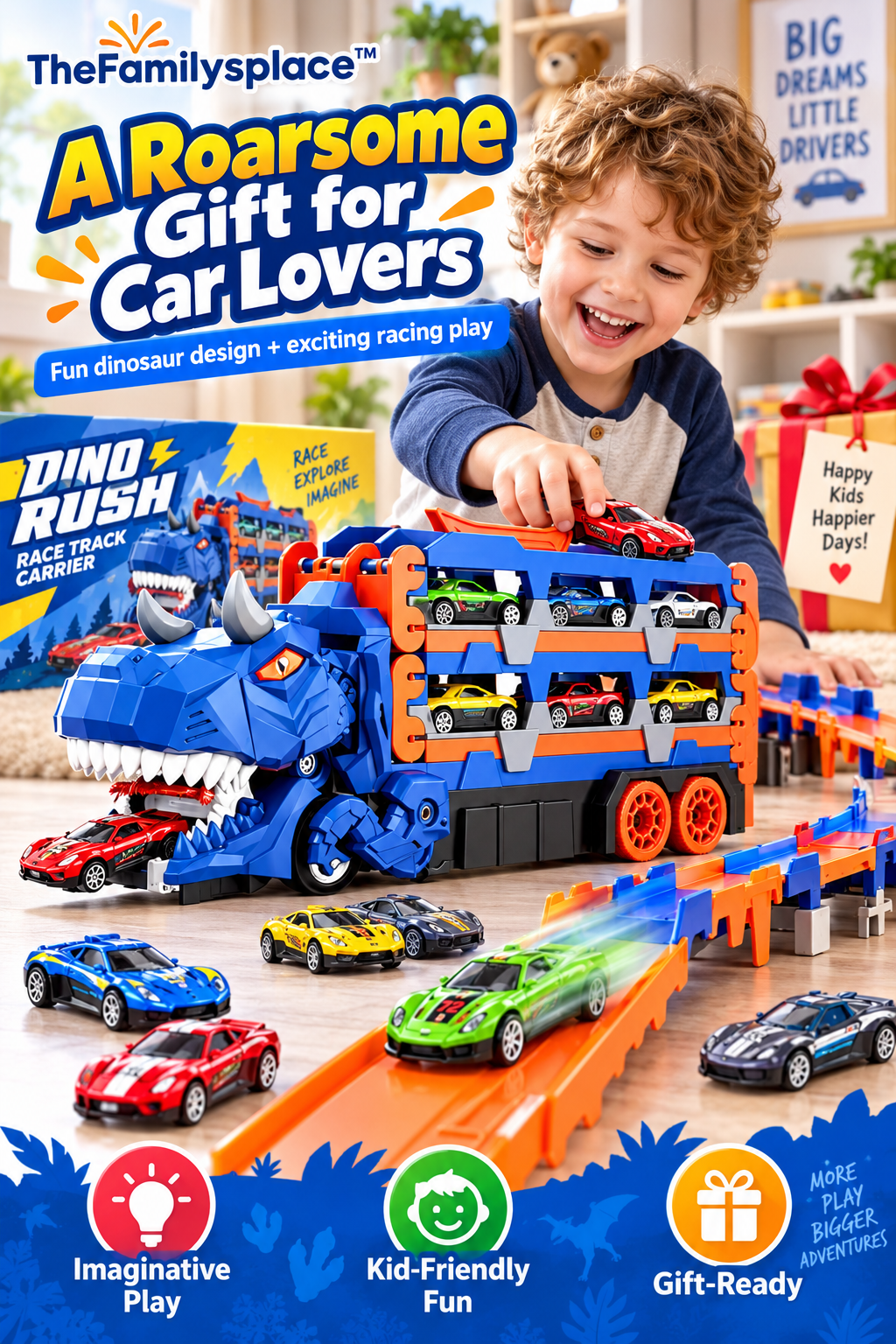 DinoRush™ Race Track Carrier