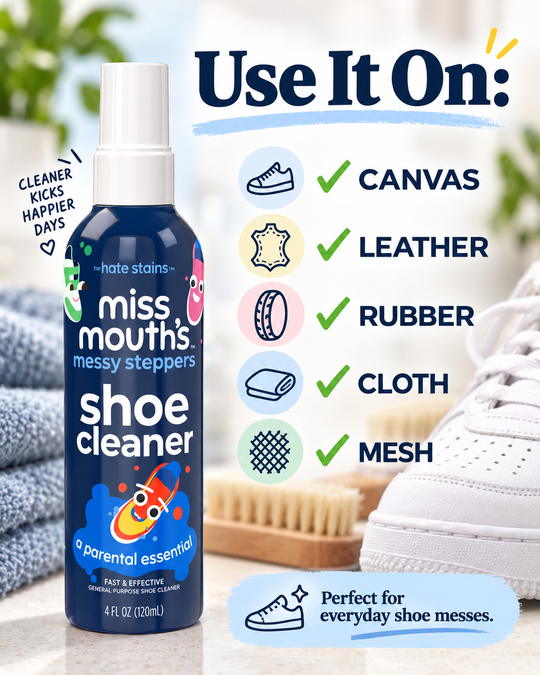Miss Mouth's Messy Steppers Shoe Cleaner Kit – Fresh Shoes Made Easy 👟✨