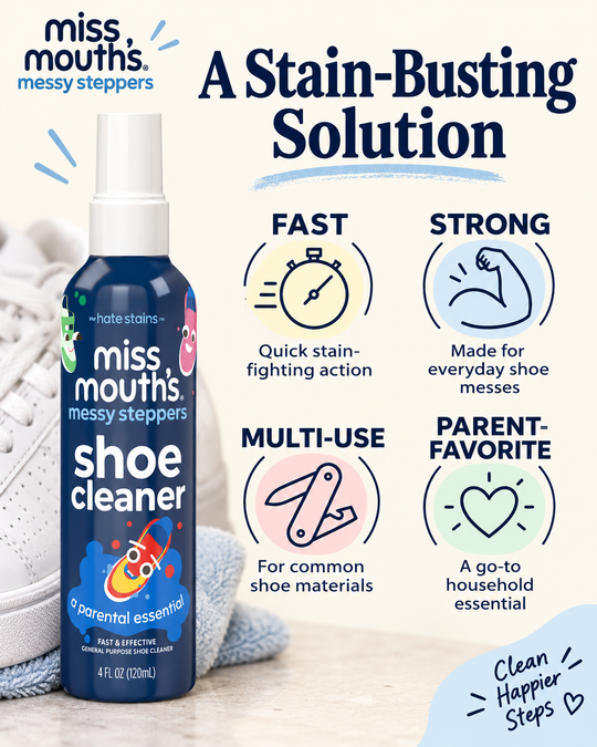 Miss Mouth's Messy Steppers Shoe Cleaner Kit – Fresh Shoes Made Easy 👟✨