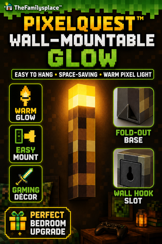 PixelQuest™ Rechargeable Torch Night Light