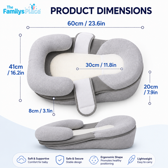 CloudNest™ Baby Support Pillow