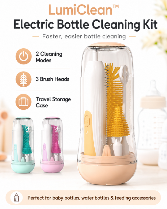 LumiClean™ Electric Bottle Cleaning Kit