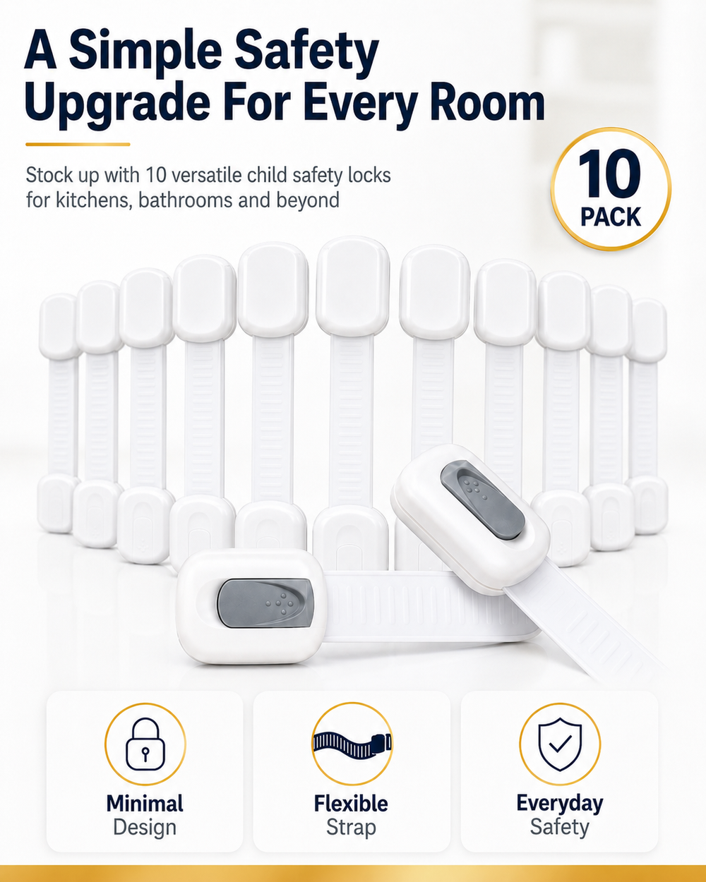 SafeSnap™ Child Safety Locks