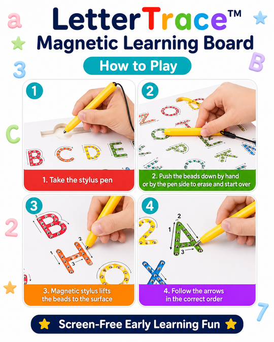 LetterTrace™ Magnetic Learning Board