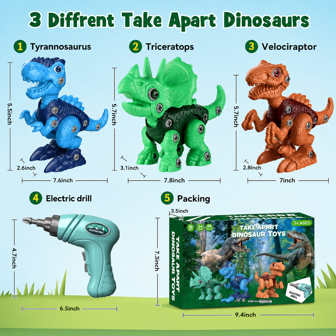 DinoBuild™ STEM Building Set