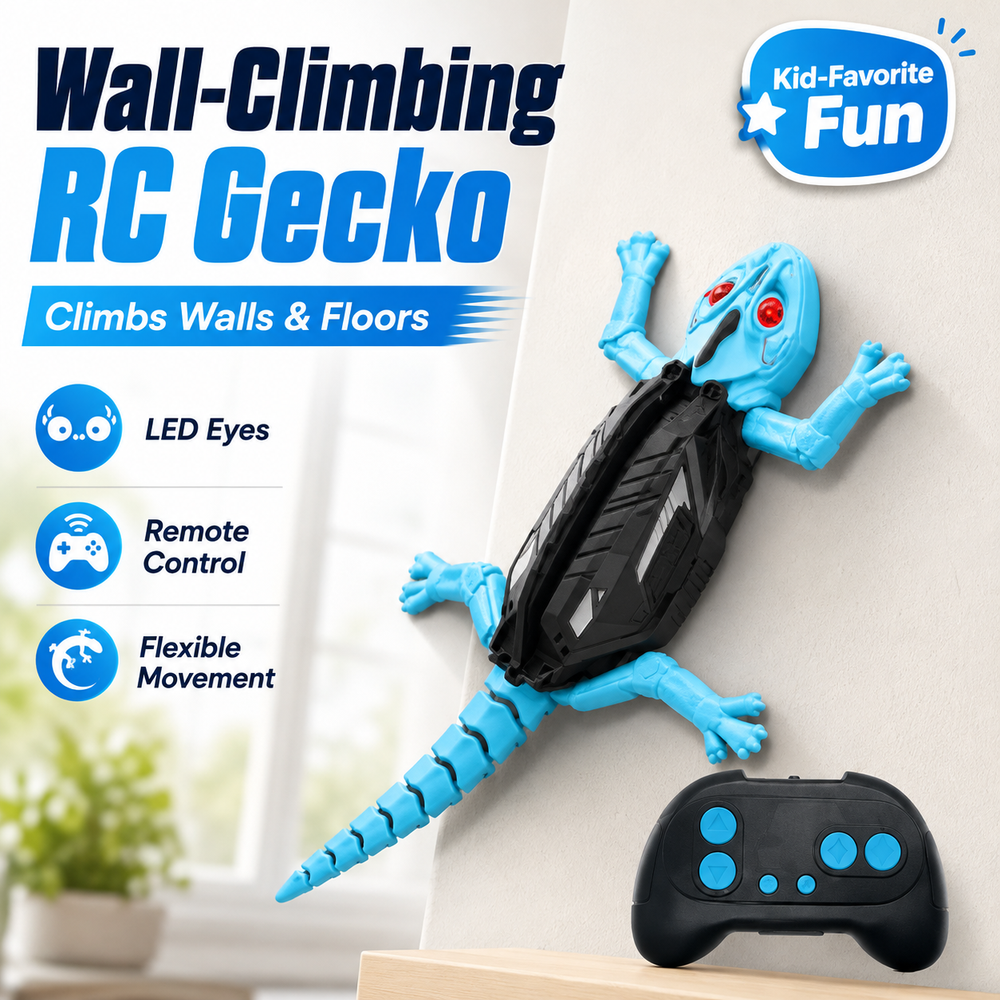 GeckoClimb™ Wall-Crawling RC Lizard