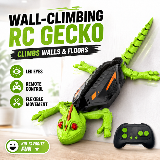 GeckoClimb™ Wall-Crawling RC Lizard