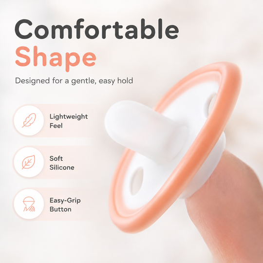 LullaBite™- BPA-Free Silicone Baby Pacifier & Teether