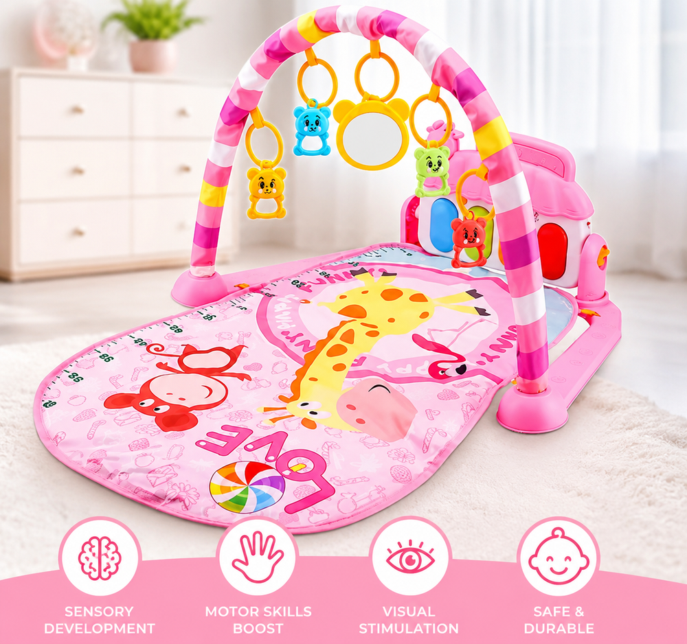 LittleMelodies™ Baby Activity Gym & Piano Play Mat