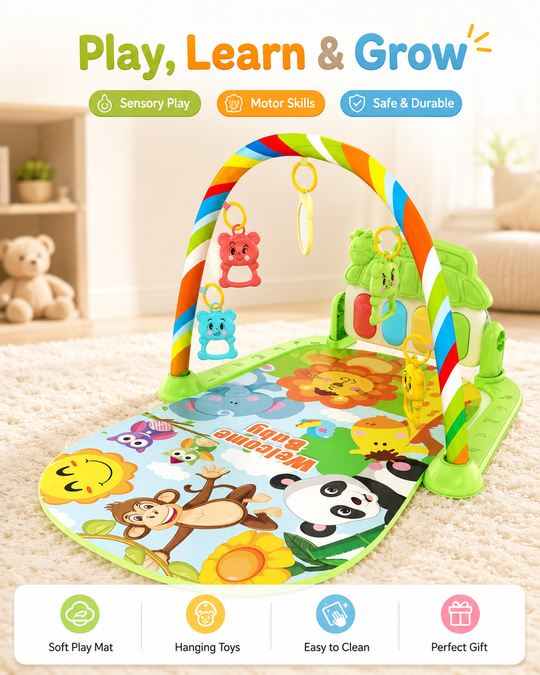LittleMelodies™ Baby Activity Gym & Piano Play Mat