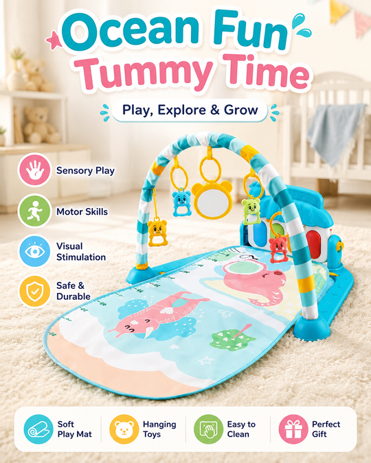 LittleMelodies™ Baby Activity Gym & Piano Play Mat
