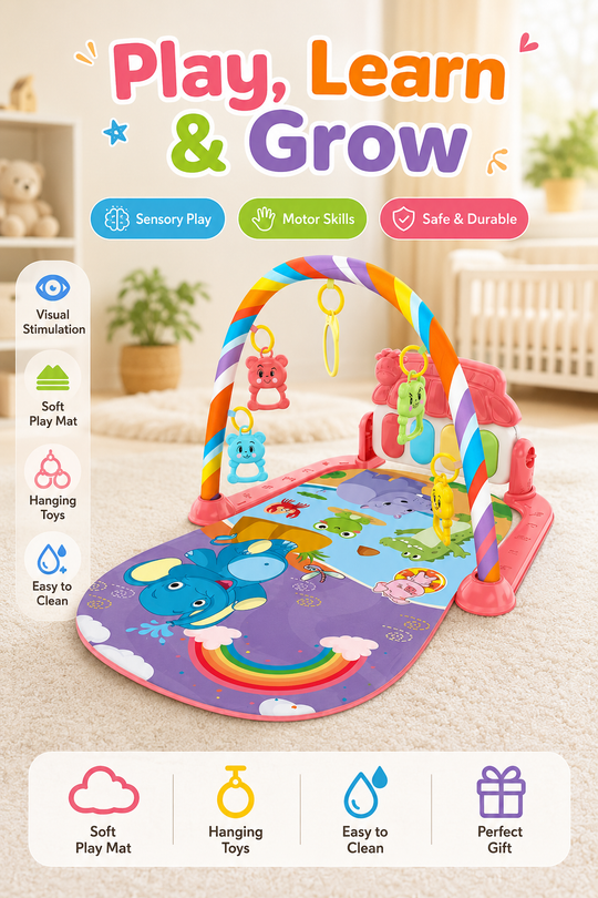 LittleMelodies™ Baby Activity Gym & Piano Play Mat