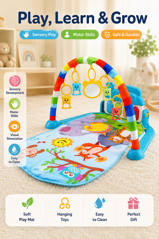 LittleMelodies™ Baby Activity Gym & Piano Play Mat