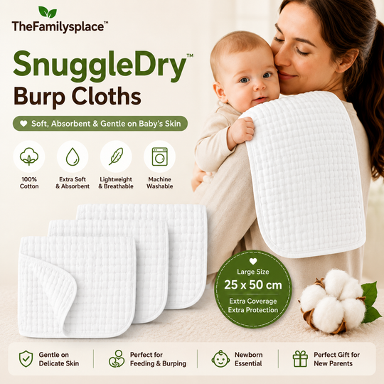 SnuggleDry™ Burp Cloths