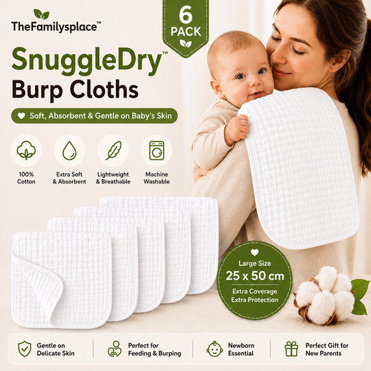 SnuggleDry™ Burp Cloths