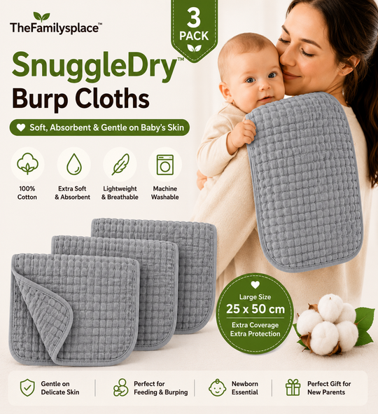 SnuggleDry™ Burp Cloths