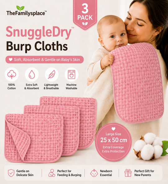 SnuggleDry™ Burp Cloths