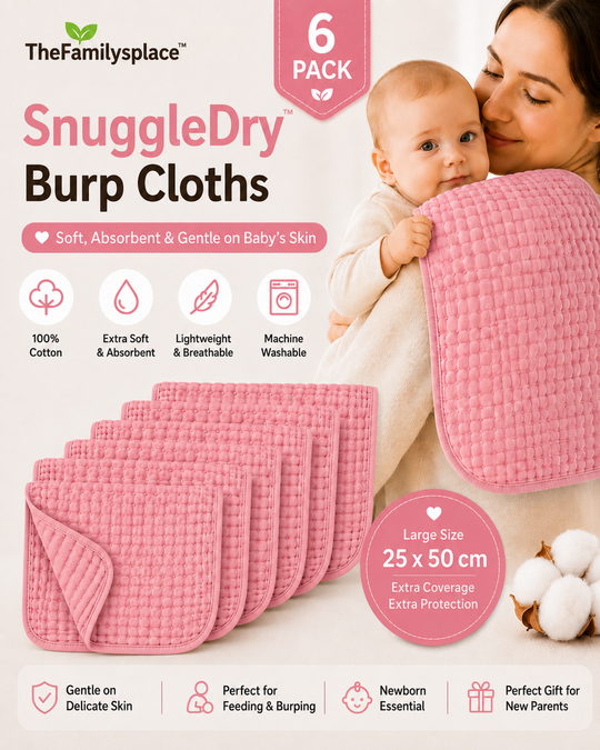 SnuggleDry™ Burp Cloths