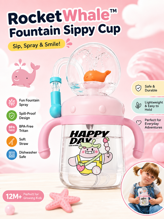 RocketWhale™ Fountain Sippy Cup