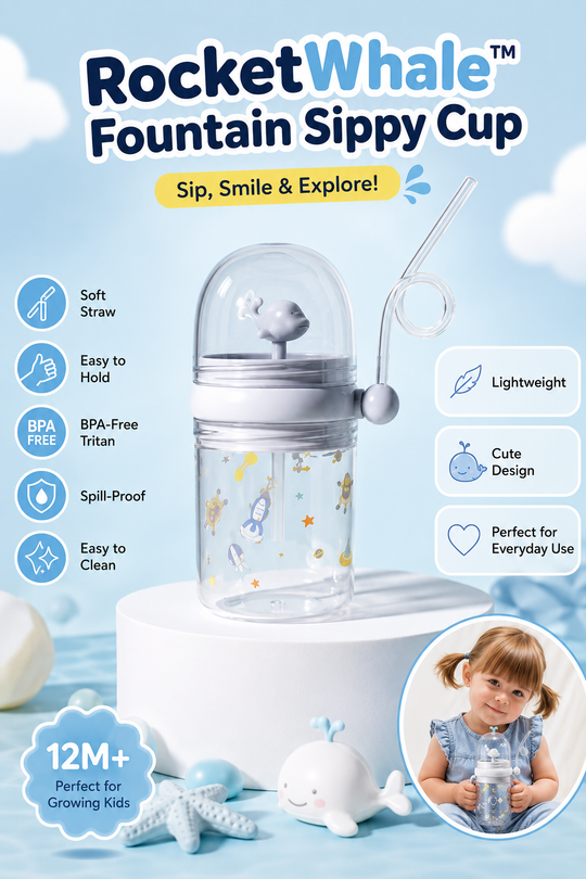 RocketWhale™ Fountain Sippy Cup