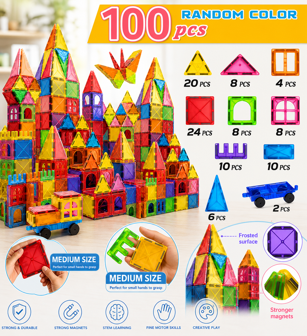 MagniBuild™ Magnetic Blocks