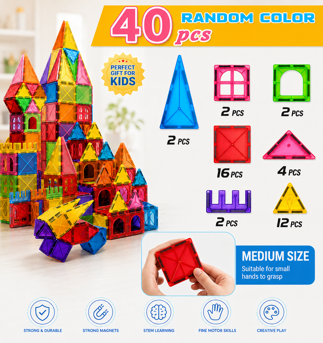 MagniBuild™ Magnetic Blocks