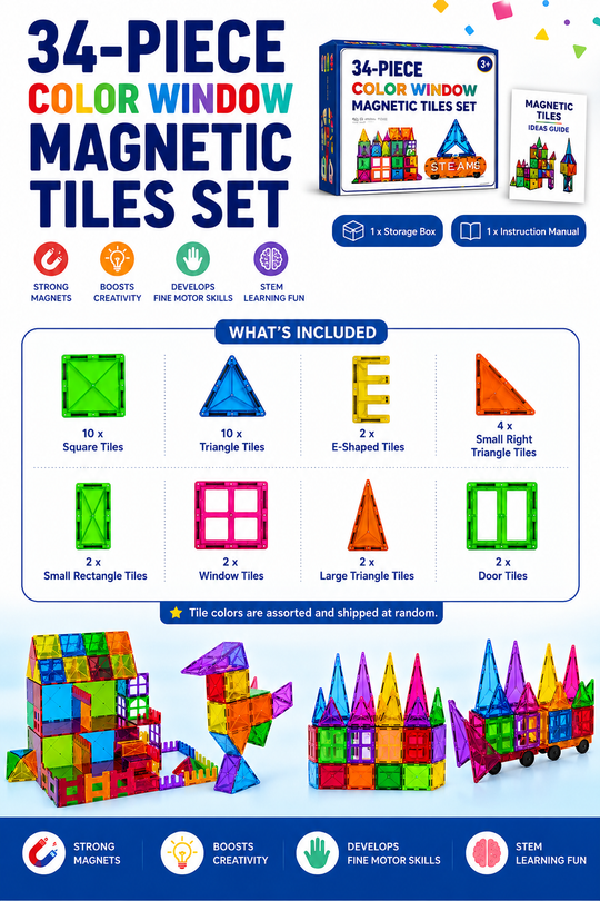 MagniBuild™ Magnetic Blocks