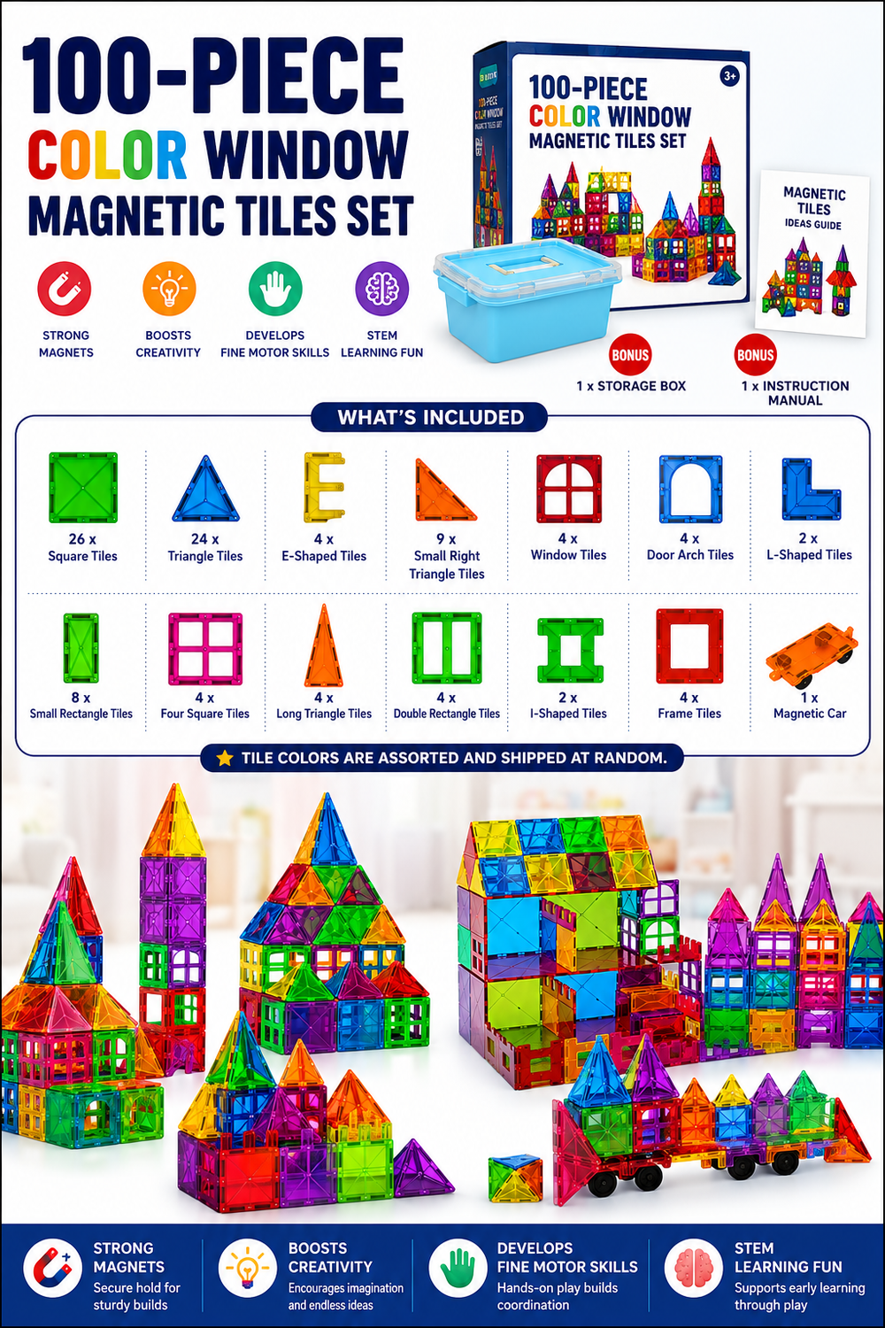 MagniBuild™ Magnetic Blocks