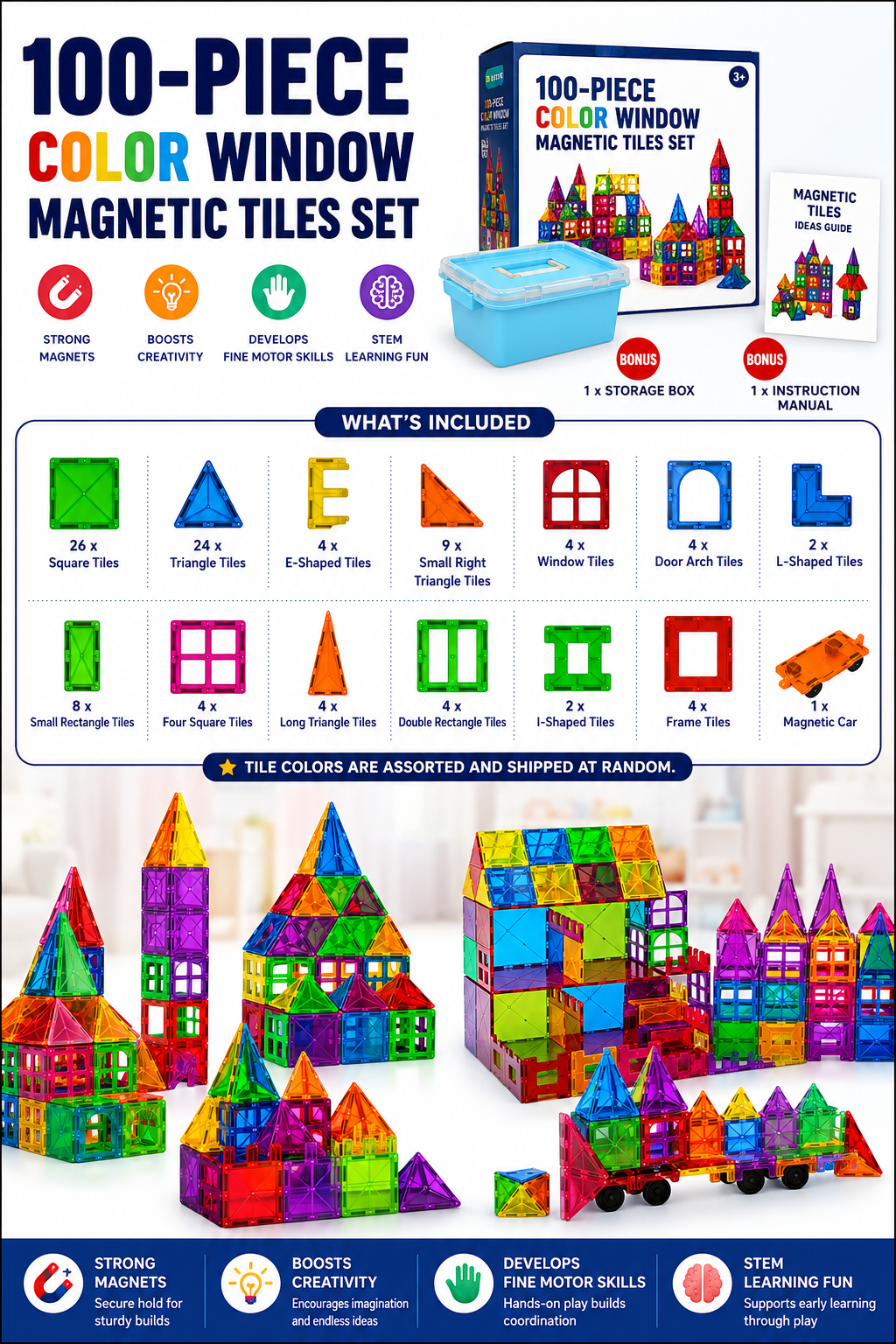 MagniBuild™ Magnetic Blocks