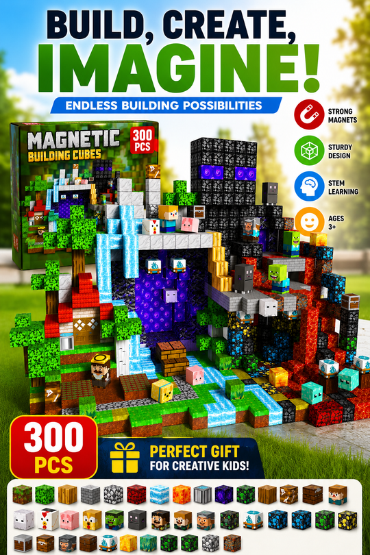 Smart Magnetic Building Cube - TheFamilysplace™