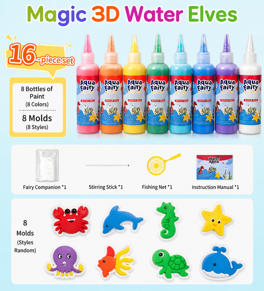 Magic Water Elf Mold™ DIY Aqua Fairy Gel Toy Set