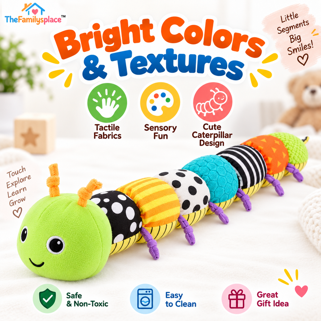 SmartTouch Plush Caterpillar - TheFamilysplace™