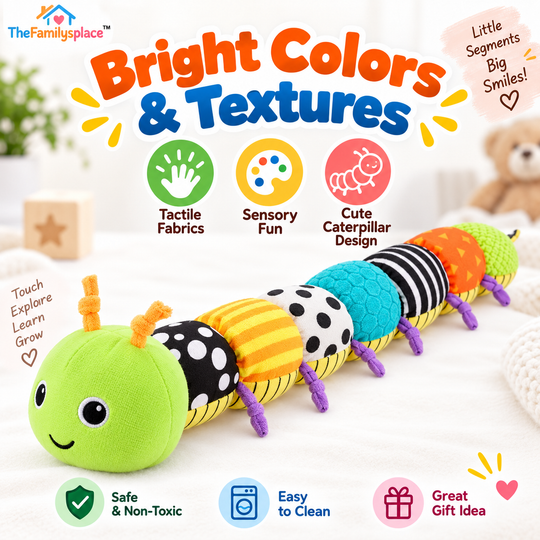 SmartTouch Plush Caterpillar - TheFamilysplace™